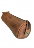 Vintage Pencilcase brown Leder